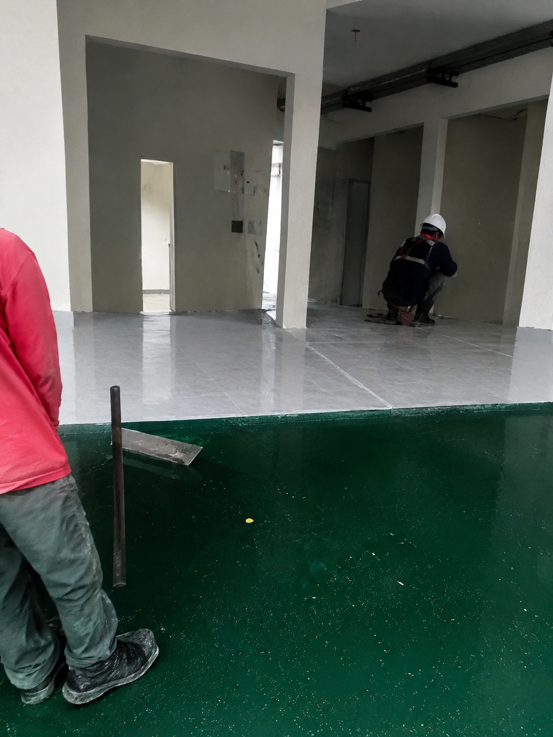 Konstruksi kios dan los pasar